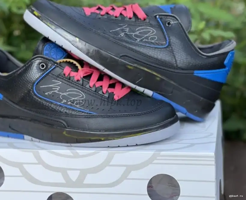 blue x materials Air Jordan ship God Low 2 ready OFF-WHITE retail to PK 0513